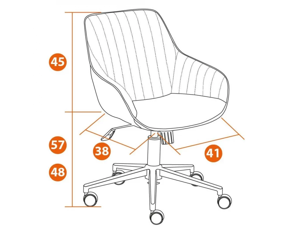 Кресло DUBLIN велюр Clermon