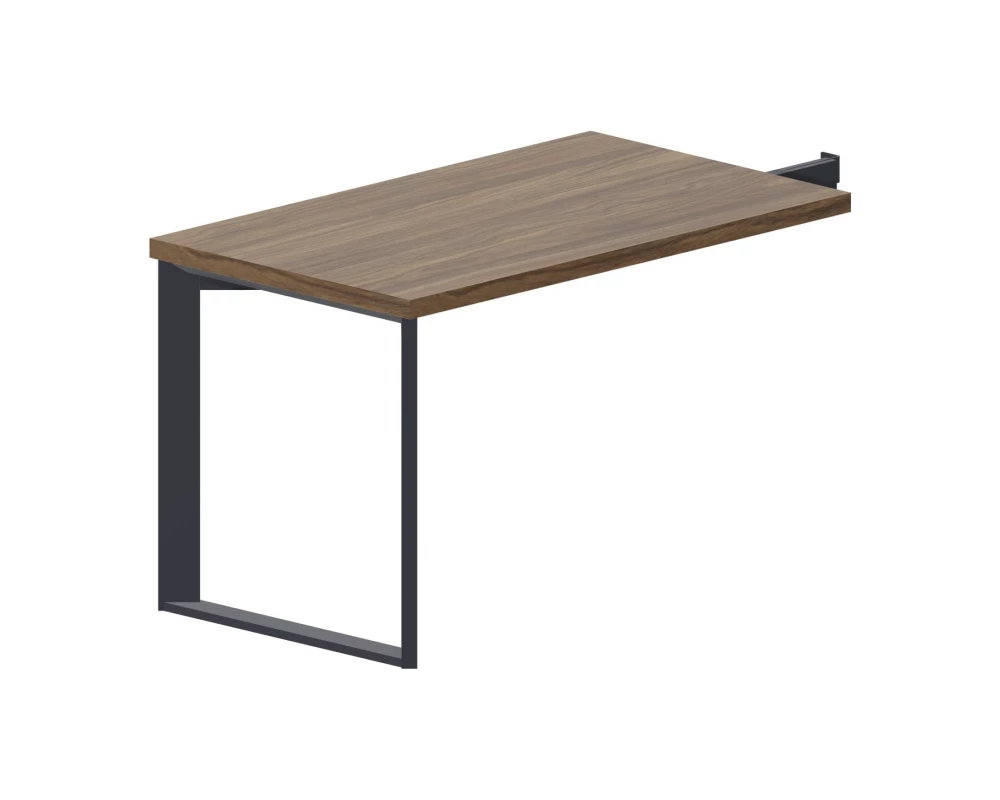 Брифинг-приставка 120х70х74 Fortum Орех/Антрацит