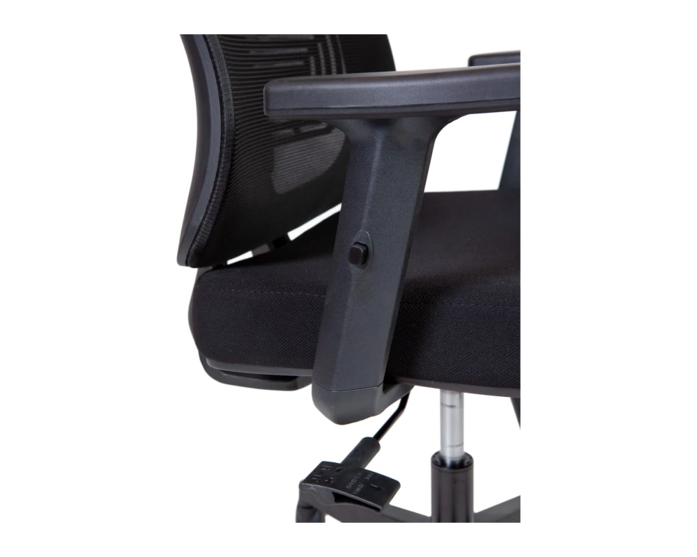 Кресло Norden Asper Сетка/Ткань, Черный