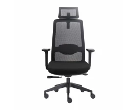 Кресло Norden Cross Сетка/Ткань, Черный images