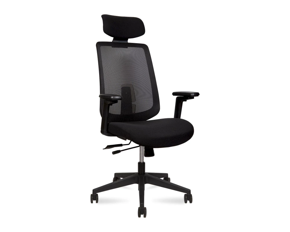 Кресло Norden Miller Сетка/Ткань, Черный